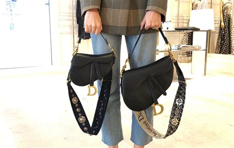 dior saddle vs mini saddle|Dior mini saddle bag vintage.